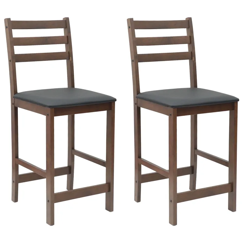 Valgomojo kėdės 2 pcs Šviesiai rudas 40 x 47,5 x 99,5 cm
