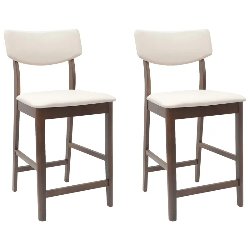 Valgomojo kėdės 2 pcs Šviesiai rudas 48 x 49 x 95 cm