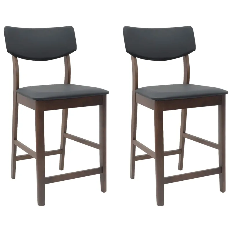 Valgomojo kėdės 2 pcs Šviesiai rudas 48 x 49 x 95 cm