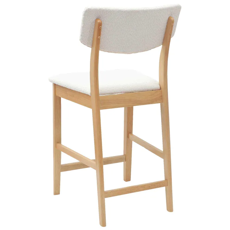 Valgomojo kėdės 2 pcs Natūrali 48 x 49 x 95 cm