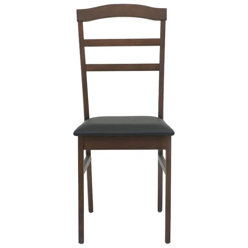 Valgomasis krėslas 2 pcs Šviesiai rudas ir juodas