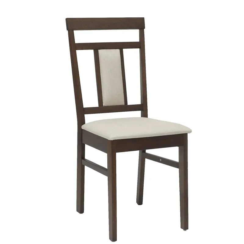 Valgomasis krėslas 2 pcs Šviesiai rudas ir šviesus