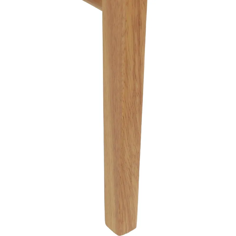 Valgomasis krėslas 2 pcs Natūralus ir šviesus
