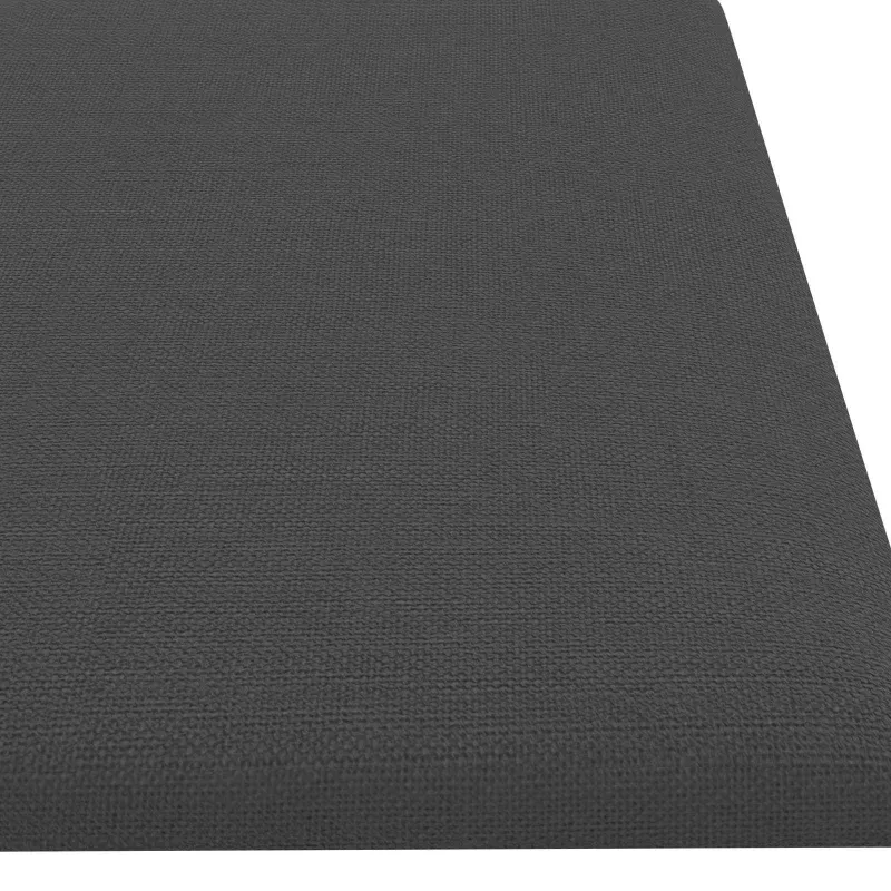 Sieninis galvūgalis 12 pcs Tamsiai pilka 60 x 15 cm audinys