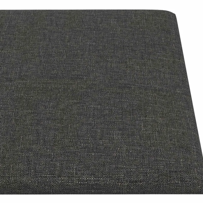 Sieninis galvūgalis 12 pcs Tamsiai pilka 90 x 15 cm audinys
