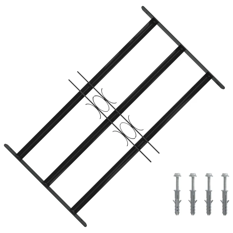 Langų grotelės 75.5 x 45 cm Milteliniu būdu dengtas plienas