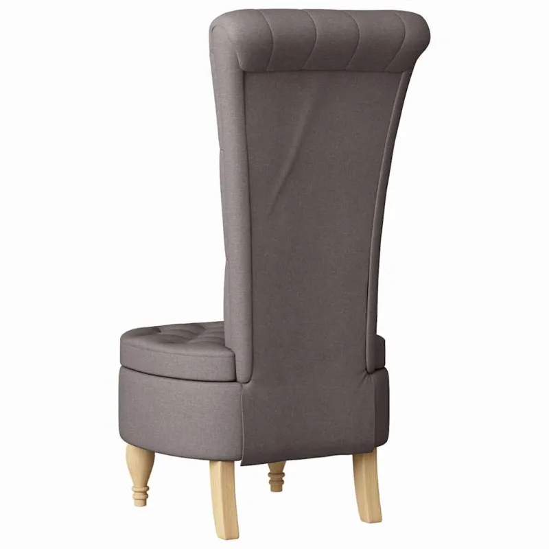 Šlepetė krėslas Taupe 56,5 x 70 x 110 cm audinys