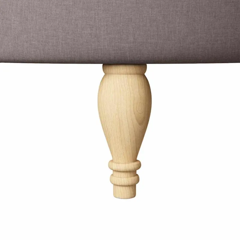 Šlepetė krėslas Taupe 56,5 x 70 x 110 cm audinys