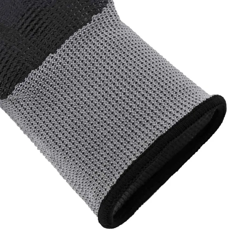 Darbo pirštinės 24 pcs Pilka ir juoda 10 / xl Poliesteris