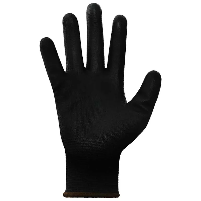 Darbo pirštinės 24 pcs Juoda 8 / m Poliesteris