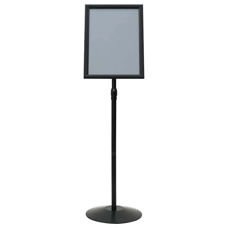 Pedestalo plakato stovas Sidabro a3 PVC ir Plienas