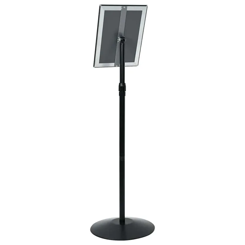 Pedestalo plakato stovas Sidabro a4 PVC ir Plienas