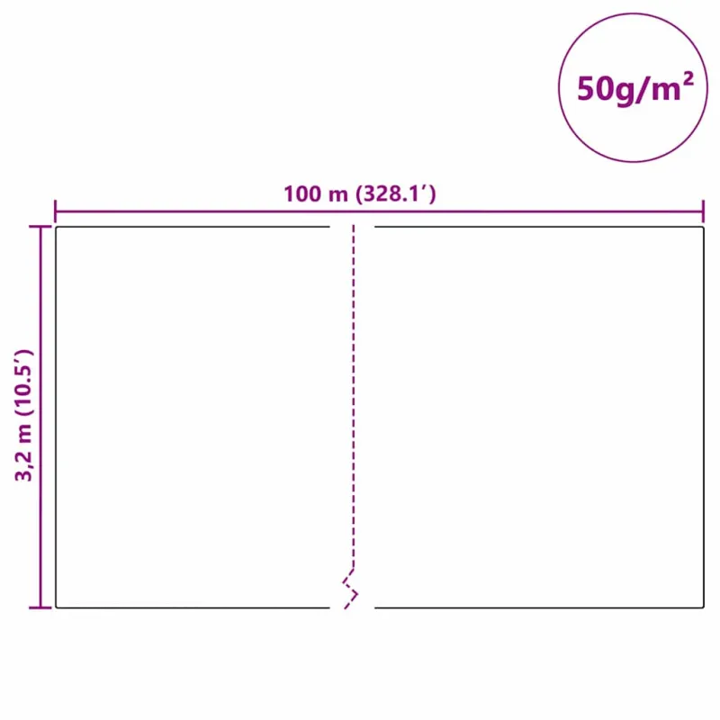 Šalčio apsaugos augalų flisas Smėlio 100 x 3,2 m