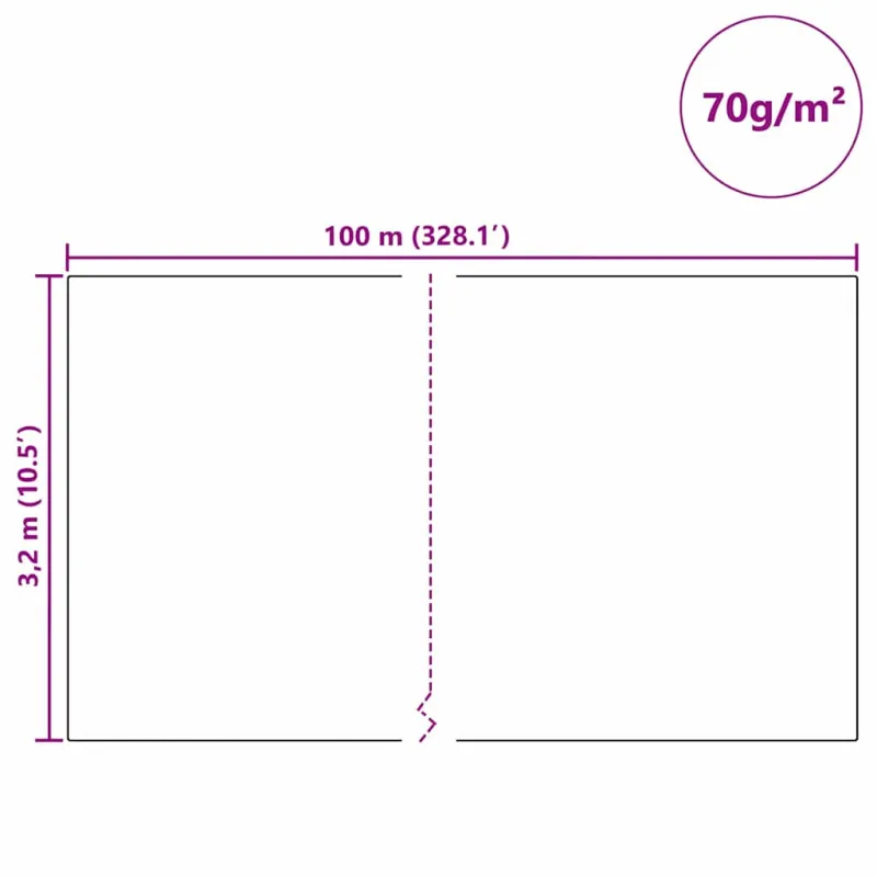 Šalčio apsaugos augalų flisas Smėlio 100 x 3,2 m