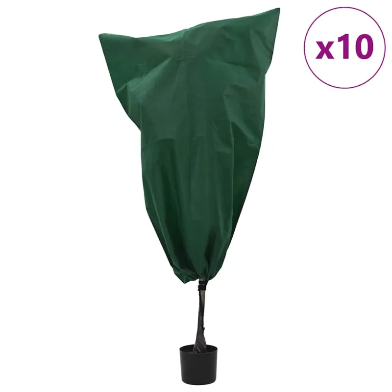 Šalčio Apsauginiai Augalų Fleece Dangčiai Kita 10 pcs Žalia