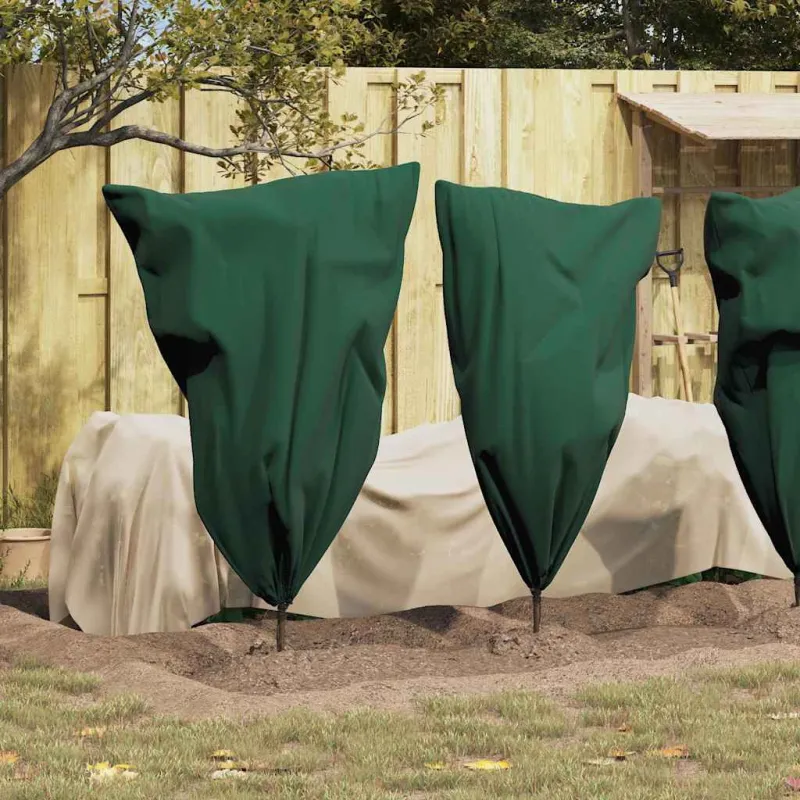 Šalčio Apsauginiai Augalų Fleece Dangčiai Kita 10 pcs Žalia