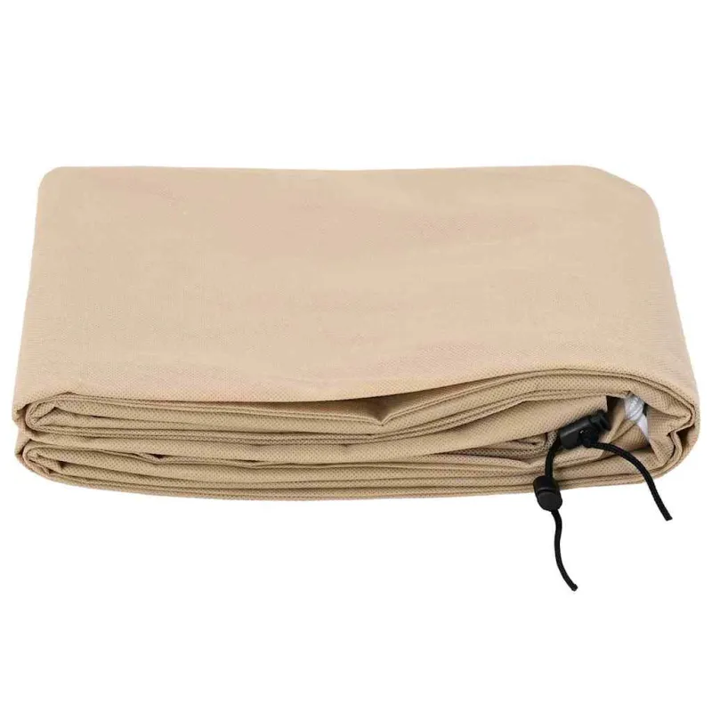 Šalčio Apsauginiai Augalų Fleece Dangčiai 5 pcs Smėlio
