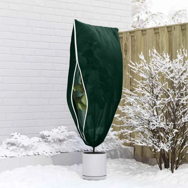 Šalčio Apsauginiai Augalų Fleece Dangčiai 5 pcs Žalia