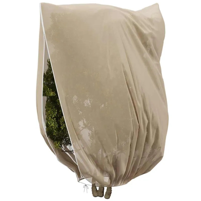 Šalčio Apsauginiai Augalų Fleece Dangčiai Smėlio 3,5 x 2,5 m