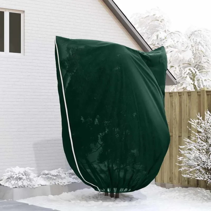 Šalčio Apsauginiai Augalų Fleece Dangčiai 3 pcs Žalia