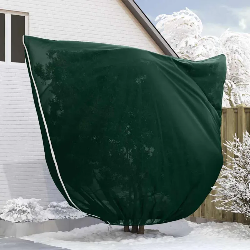 Šalčio Apsauginiai Augalų Fleece Dangčiai 3 pcs Žalia