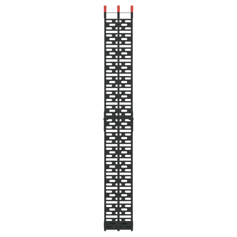 Sulankstoma motociklinės rampos 340 kg per rampa 2 pcs Juodas