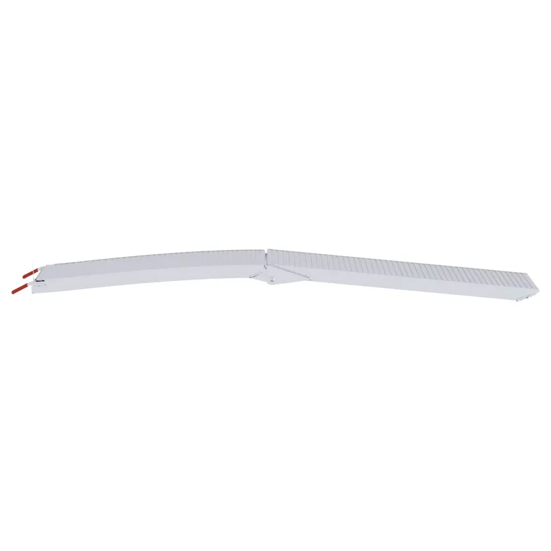 Motociklo rampos 680 kg 2 pcs Sidabro 205 x 28 x 5 cm Aliuminis
