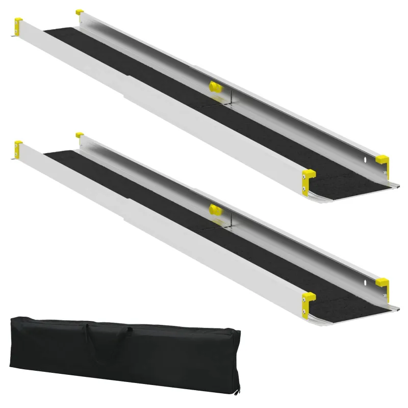 Keltuvas vežimėliams 270 kg 2 pcs Juoda 152 x 19 x 5,5 cm