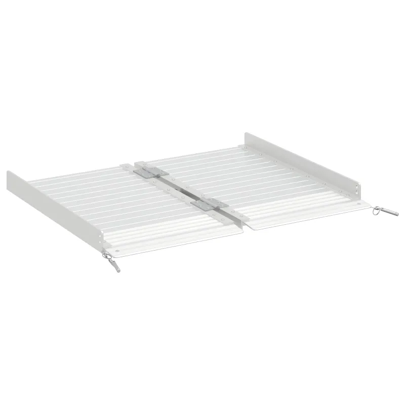 Vežimėlio rampos 270 kg Sidabro 62 x 73 x 5 cm Aliuminis