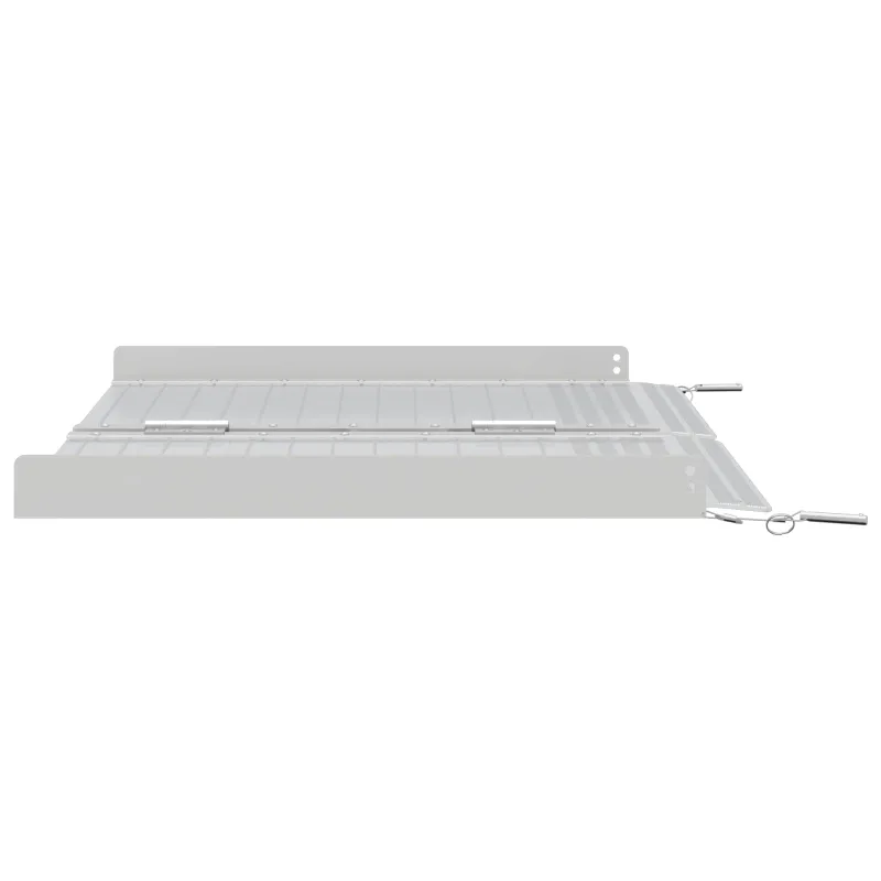 Vežimėlio rampos 270 kg Sidabro 62 x 73 x 5 cm Aliuminis
