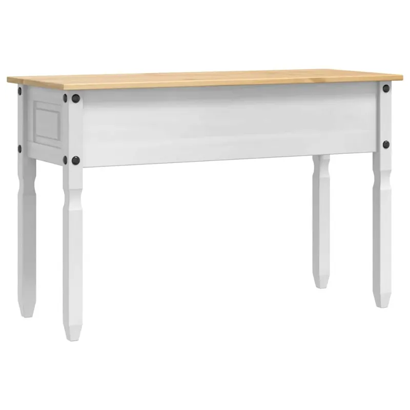 Žurnalinis staliukas su stalčių Corona Balta 115 x 46 x 73 cm