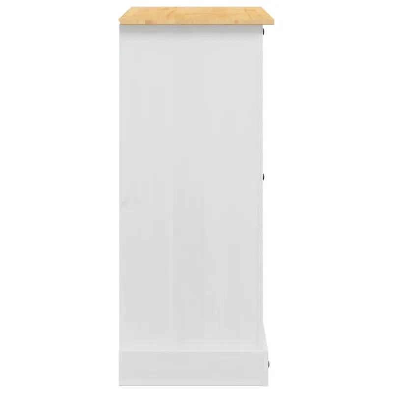 Saugojimo dėžės su stalčių Corona Baltas 92 x 48 x 114 cm
