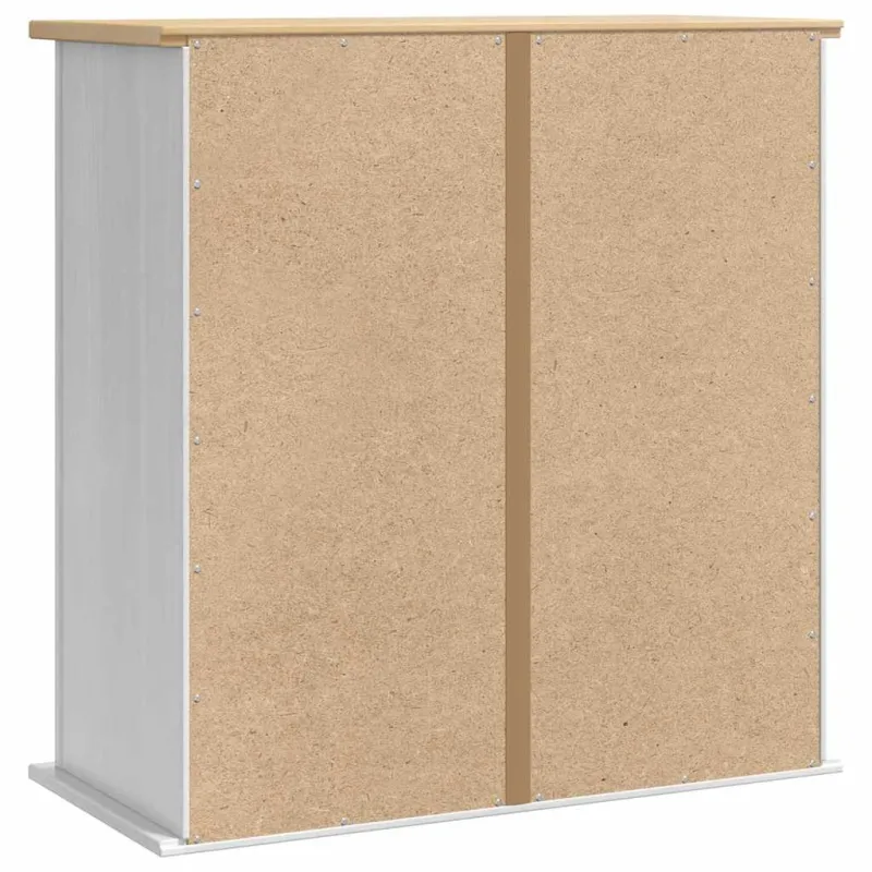 Pakabinama spintelė su saugykla Corona Balta 70 x 33 x 71,5 cm