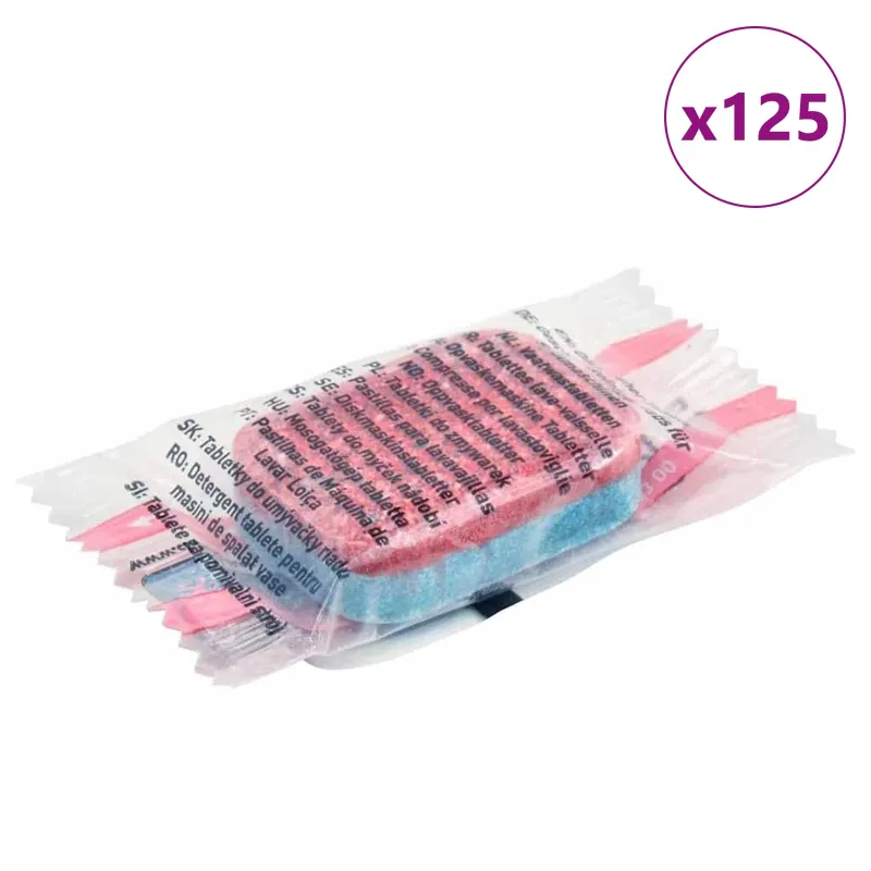 Indaplovės tabletės 125 pcs