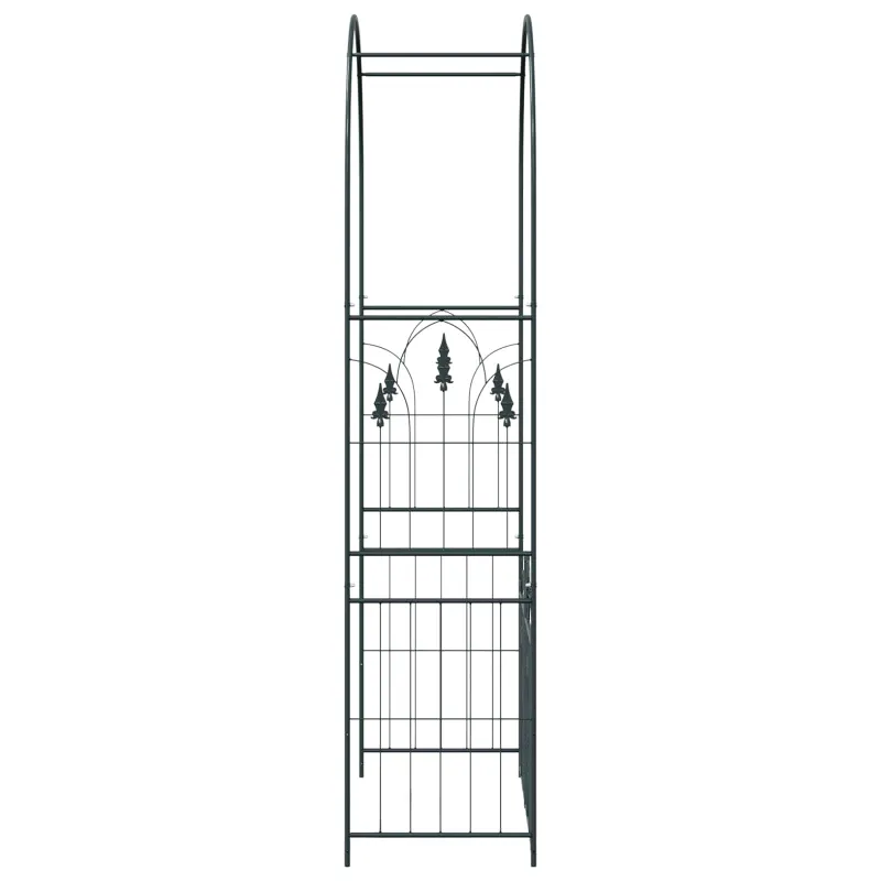 Sodo arka su užraktu Juoda 102 x 50 x 218 cm
