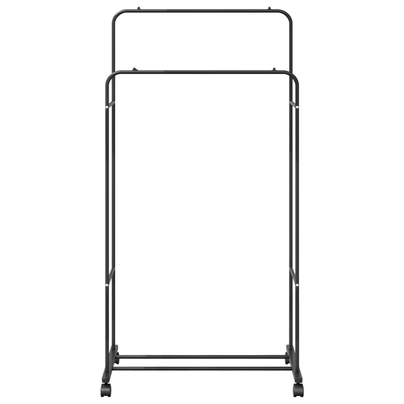 Drabužių stovas Paprastas Juoda 80 x 53 x 156 cm
