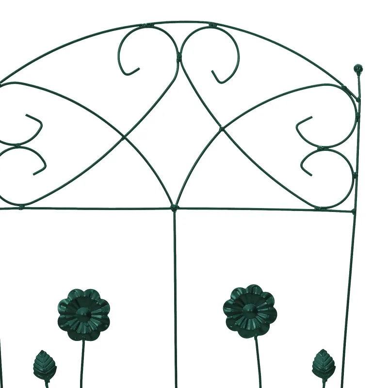 Sodo tvora 3 pcs Žalia 110,5 x 42,5 cm Plienas