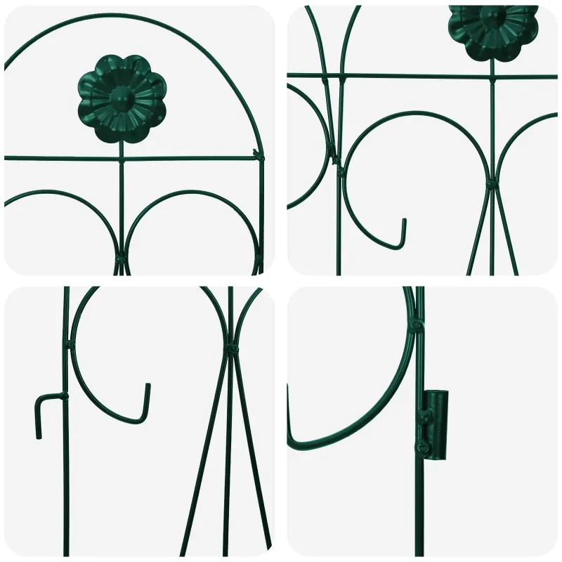 Sodo tvora 5 pcs Žalia Plienas