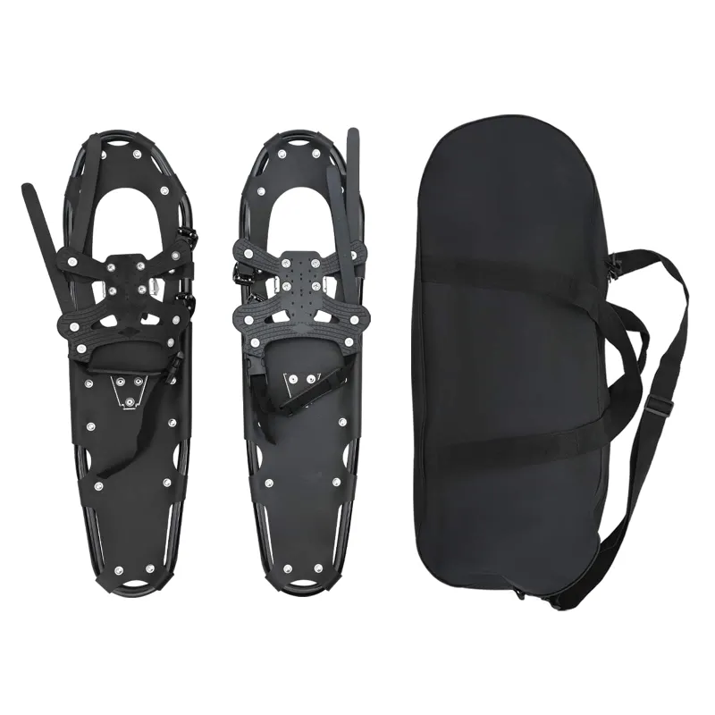 3 in 1 sniego batai Juoda 78,5 x 22 cm Aliuminis ir HDPE