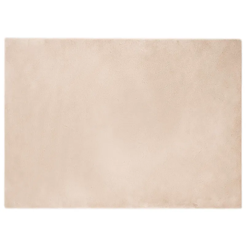 Neslystantis kilimas iš dirbtinio triušio kailio OLITE Taupe