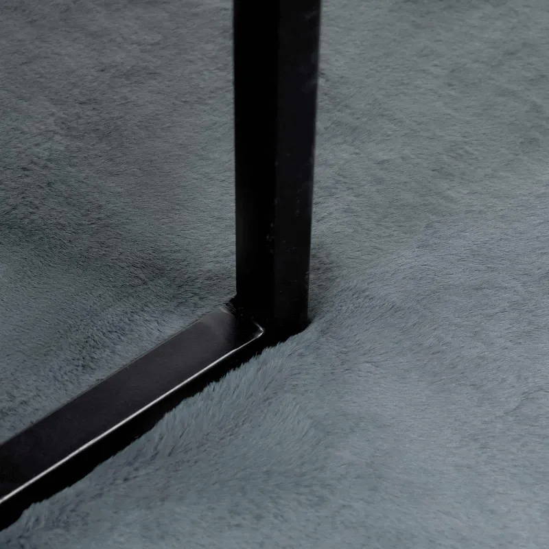 Neslystantis kilimas iš dirbtinio triušio kailio OLITE Ø 160 cm