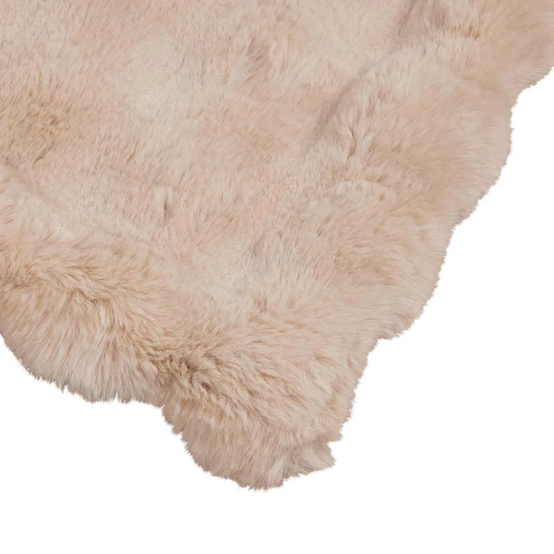 Neslystanti antklodė iš dirbtinio triušio kailio Olite 4 pcs