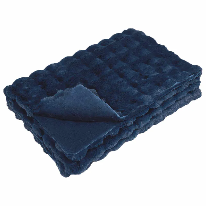 Neslystanti antklodė iš dirbtinio triušio kailio Olite 4 pcs