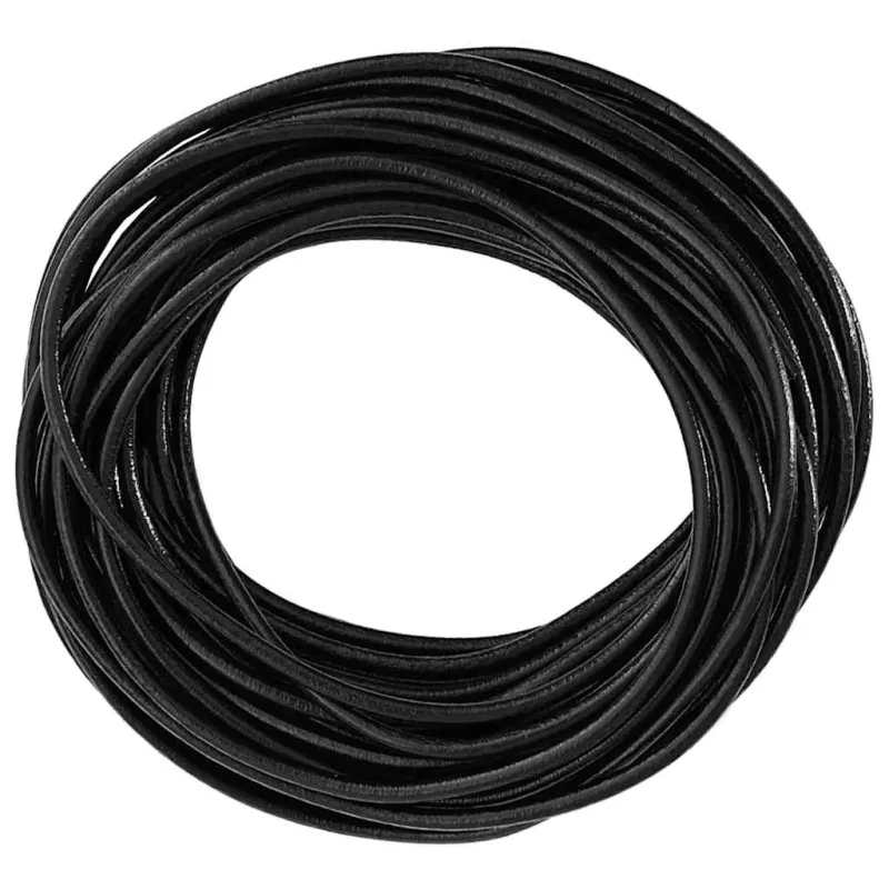 Odinė gija Juoda Ø2,5 mm x 10 m Oda