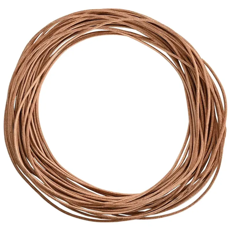 Odinė gija Ruda Ø1 mm x 10 m Oda