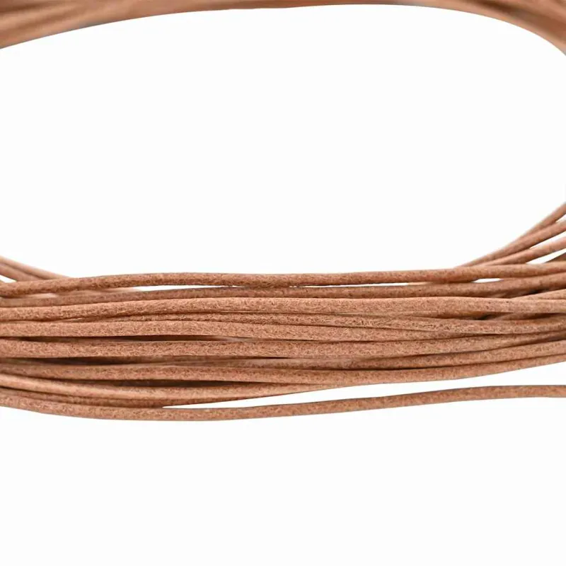 Odinė gija Ruda Ø1 mm x 50 m Oda