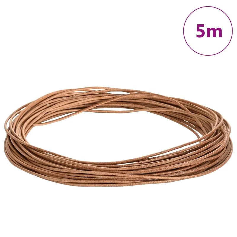 Odinė gija Ruda Ø1,5 mm x 5 m Oda