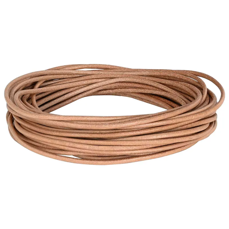 Odinė gija Ruda Ø3 mm x 50 m Oda