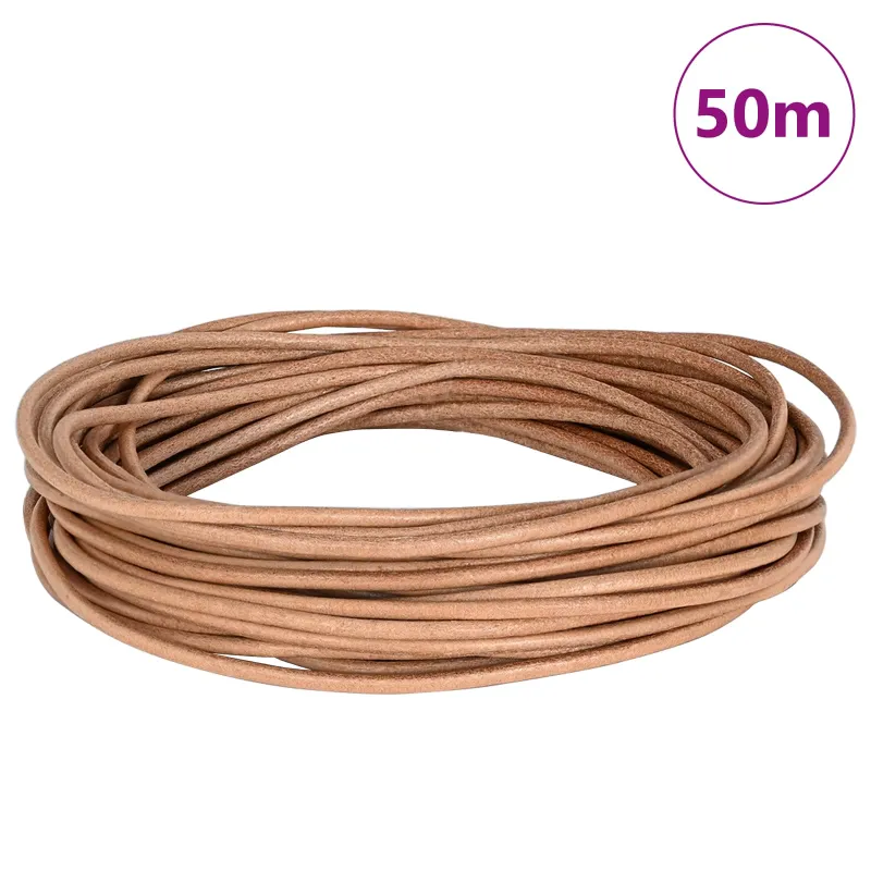 Odinė gija Ruda Ø3 mm x 50 m Oda