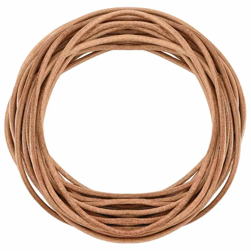 Odinė gija Ruda Ø3 mm x 50 m Oda